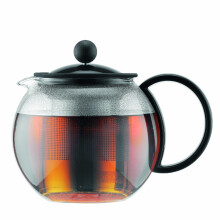 ASSAM - Teiera a pistone BODUM, coperchio in plastica, filtro in inox, 0.5 l