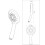 Triton Triton 5 Position Shower Head - White 7