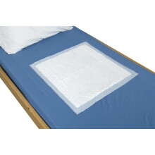 NRS Healthcare Lille Disposable Bed/Chair Incontinence Protection Pad, 60 x 40 cm (23.5 x 16 Inch), Pack of 35 (Eligible for VAT Relief in The UK)