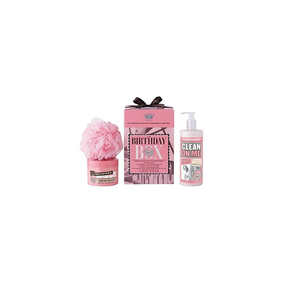 Soap & Glory Birthday Box Gift Set.