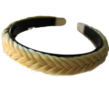 PRETTYSHOP Hairband Plaited Braid Headband Hair Piece Diverse Colors (bleach blonde 613)