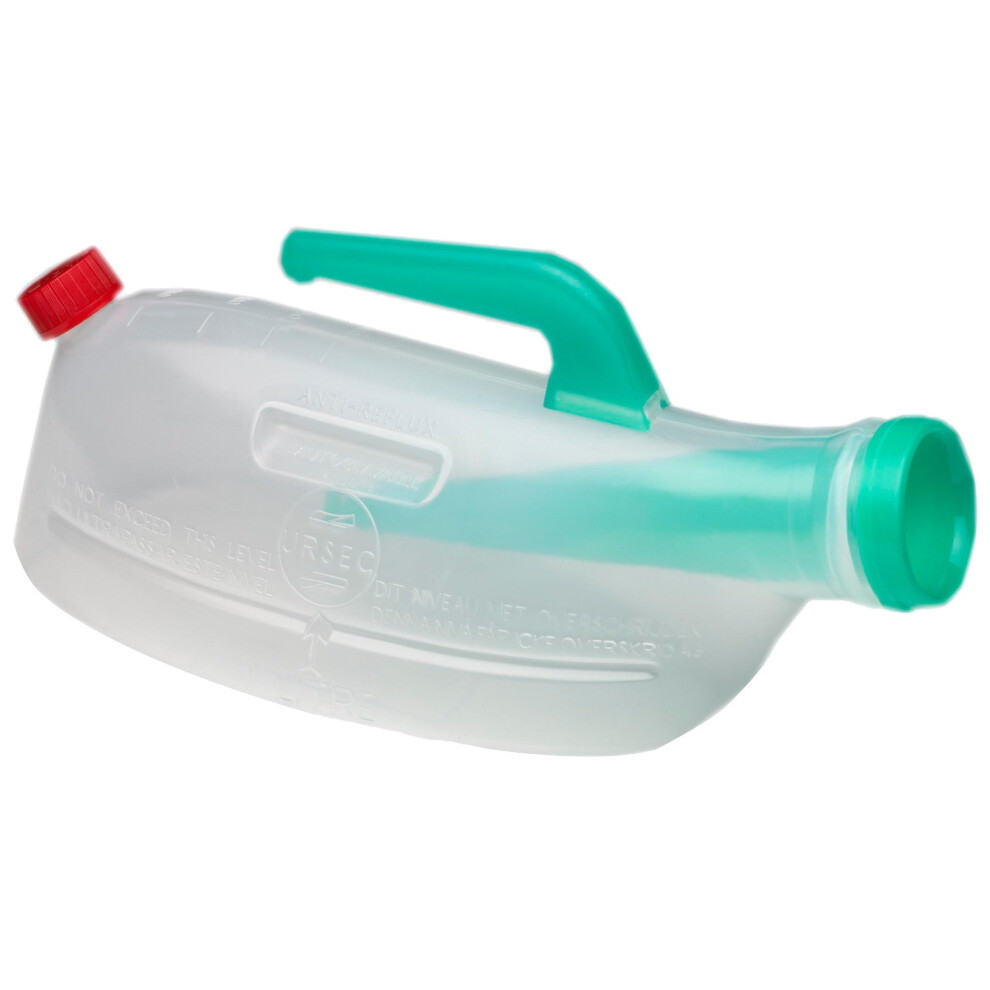 Nrs-Healthcare Dark Nrs Healthcare Male Urinal Bottle Non-Spill - With Glow In The Handle