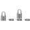Abus Abus 467998 158/40 Combination Lock with Adjustable Code 7