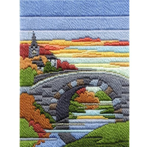 Derwentwater Designs AUTUMN EVENING Long Stitch Kit