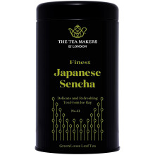 The Tea Makers of London Japanese Sencha Green Loose Leaf Tea 125 g Caddy