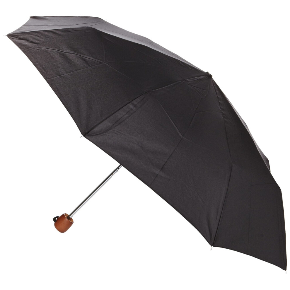 Fulton Fulton Stowaway Deluxe Black Unisex_adult Umbrella Deluxe Black One Size