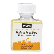 Peinture auxiliaire pour huile - PEBEO - Lin raffinée transparente - 75 ml - Transparent - Avancé