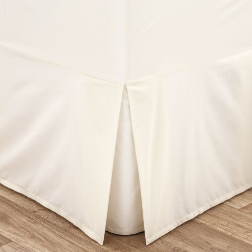 Catherine Lansfield Catherine Lansfield Non Iron Percale King Valance Sheet - Cream