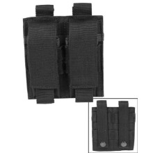 Mil-Tec Double Pistol Magazine Pouch Black