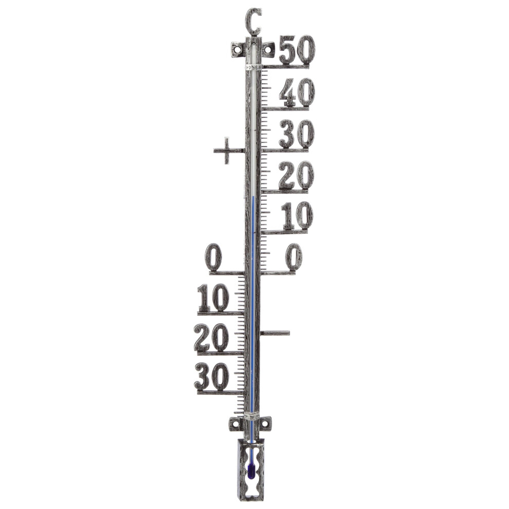 TFA Outdoor Thermometer - antique tin