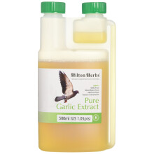 Hilton Herbs Garlic Juice 500 ml - Supports Digestive Health, Parasite Resistance, Natural, Human-Grade, Herbalist-Recommended (Code HJ8U)