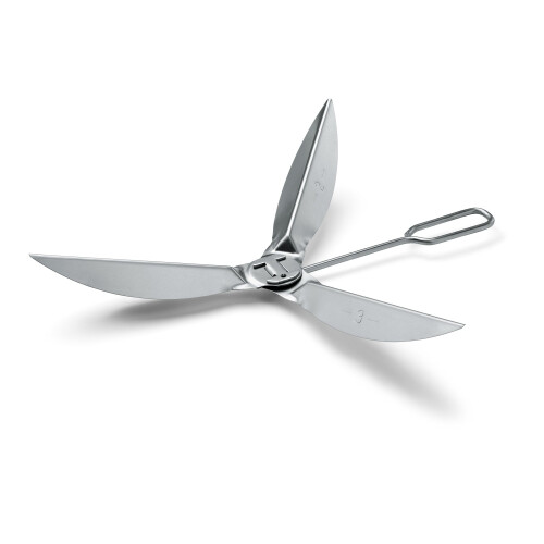 Weber Weber 7444Â One Touch Cleaning System Aluminium 57Â cm
