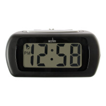 Acctim 12343 Auric Alarm Clock, Black