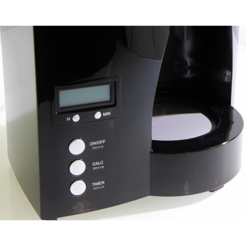 Melitta Melitta Optima Timer, 100801, Filter Coffee Machine with Glass Jug, Timer and Programmable Warmer, Black 1