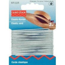Prym 1.5 mm 3 m Elastic-Cord, Silver
