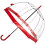 Fulton Fulton Birdcage 1 Red Women's Umbrella Red 3
