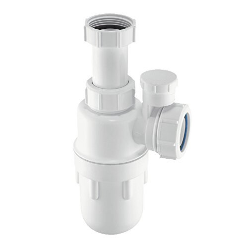 McAlpine McAlpine A10AV Anti-Syphon Adjustable Inlet Bottle Trap - White