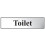 Scan 6051C Legend Toalettskylt i kromfinish – Säkerhetsskylt 1