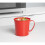 Sistema Sistema Microwave Soup Mug, 656 ml - Red/Clear 5
