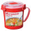 Sistema Sistema Microwave Soup Mug, 656 ml - Red/Clear 2