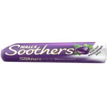 Halls Soothers Blackcurrant 45g - Pack of 20