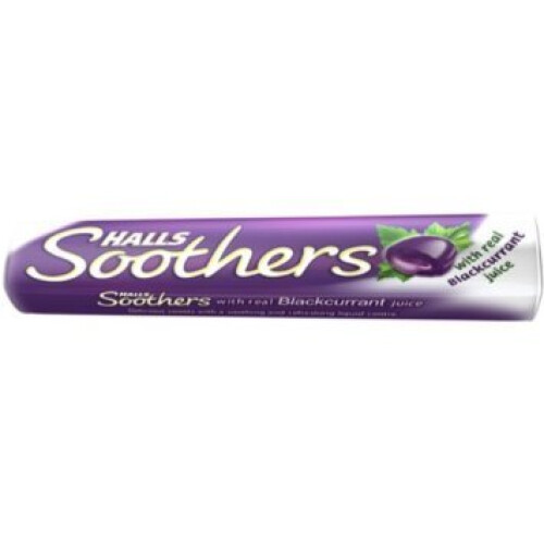 Halls Halls Soothers Blackcurrant 45g - Pack of 20