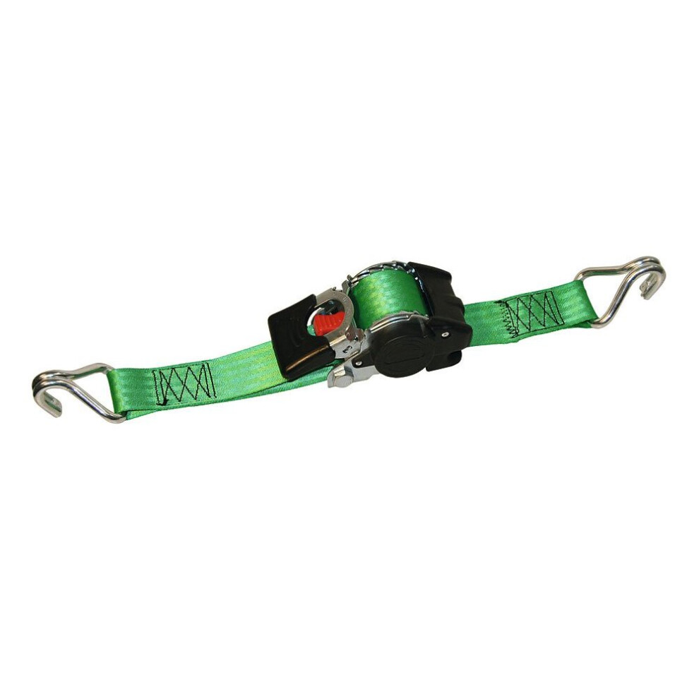Kerbl 37185 Automatic Lashing Strap 50 Mm X 1.8 M Maximum Load 750 / 1,500 Kg With Claw Hook 4018653371855