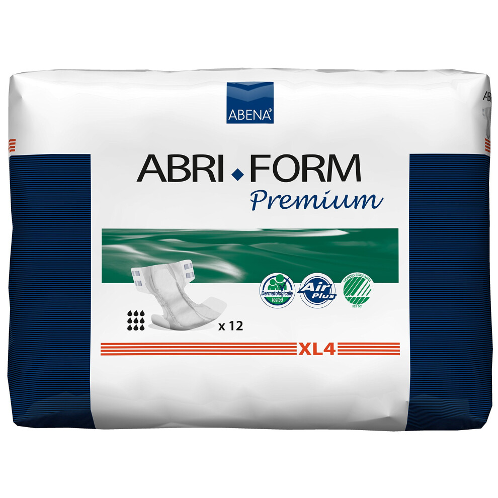 Abena Abri-Form Premium Xl4 110-170Cm Hip/Waist Size, All-In-One, 4000Ml