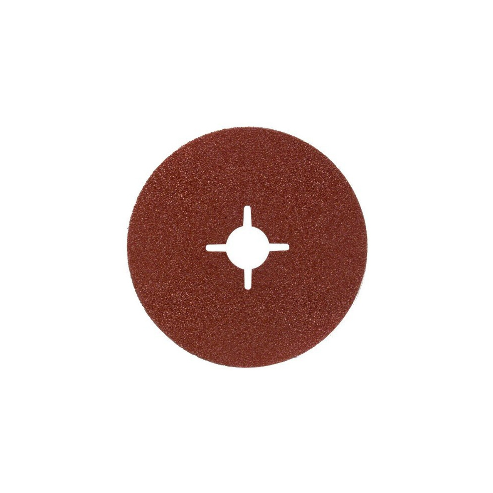 Bosch 2609256244 Fibre Sanding Disc For Angle Grinder Clamped For Wood And Metal 115 Mm Disc, 22 Mm Bore, 36 Grit