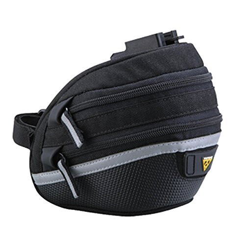 Topeak Wedge II Seat Pack - Black/Silver, Micro 1