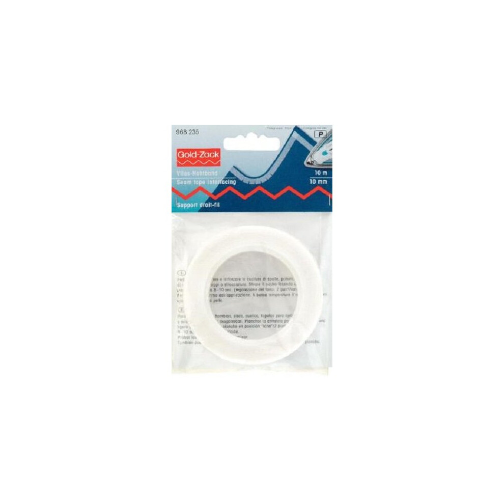 Prym 10 mm 10 m Interfacing Seam Tape, White