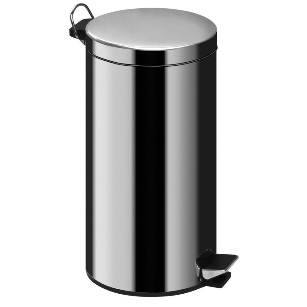 Premier Housewares Pedal Bin Stainless Steel, 12 L