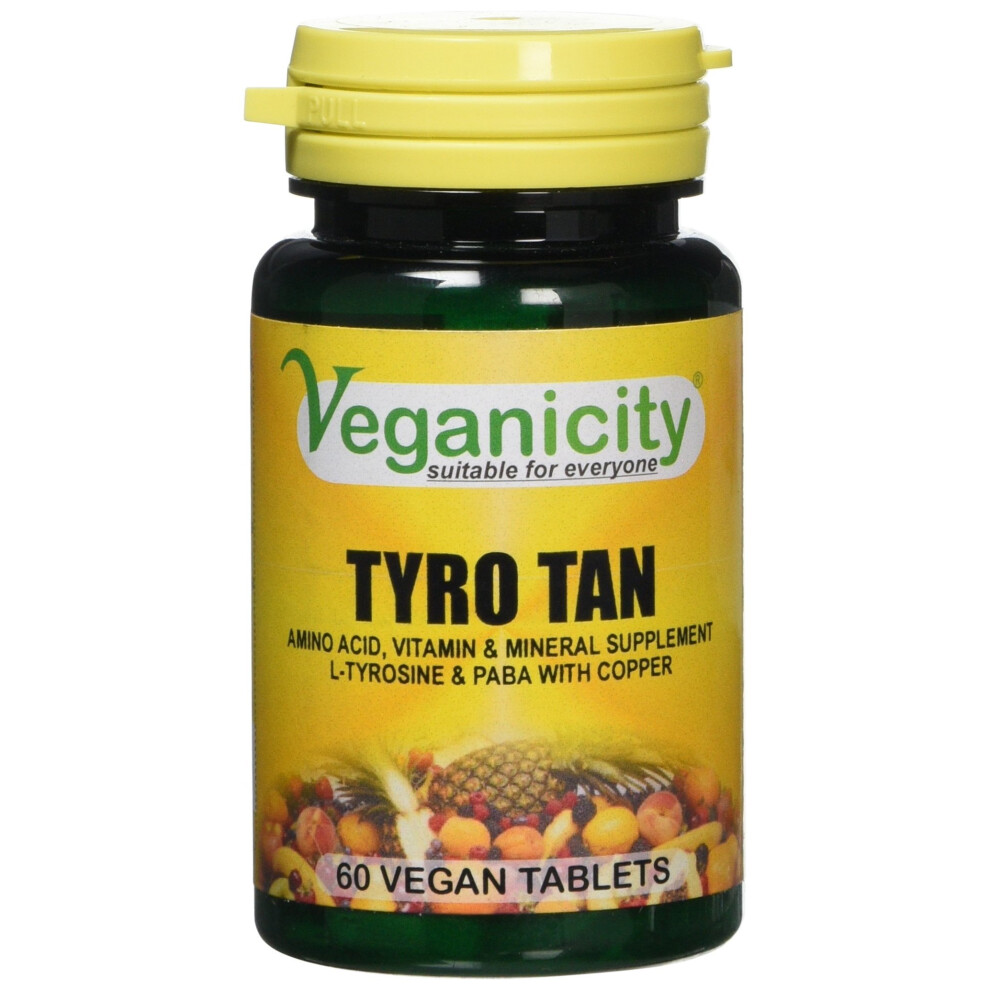 Veganicity Tyro Tan Healthy Tanning Supplement - 60 Tablets