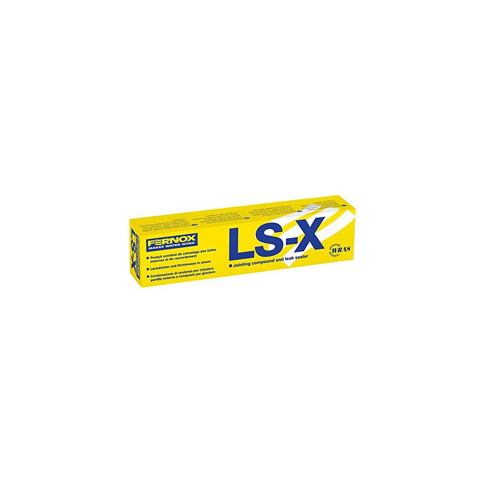 Fernox Lsx Jointing Compound And External Leak Sealer - Yellow 5014551584341