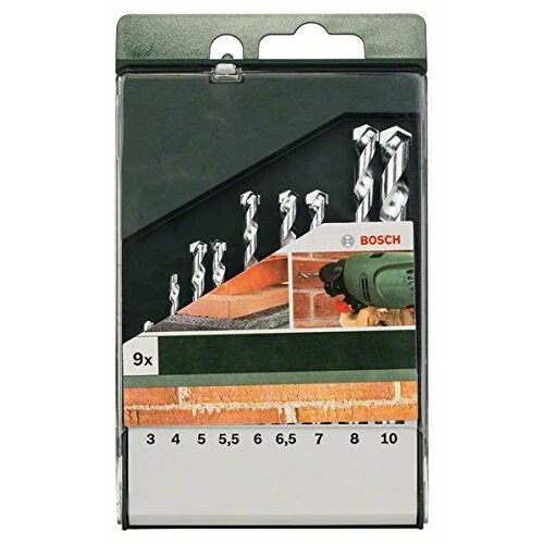 Bosch Bosch 2609255463 Masonry Drill Bit Set (9 Pieces) 2