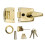 ERA 60mm High Security Replacment Nightlatch - Brass Effect Body 1