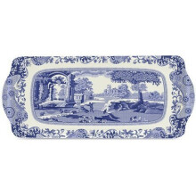 Pimpernel Spode Blue Italian Collection podnos na sendvice | Servrovac talr | Crudit? a podnos na predkrmy pro vnitrn a venkovn pouit | Vyrobe