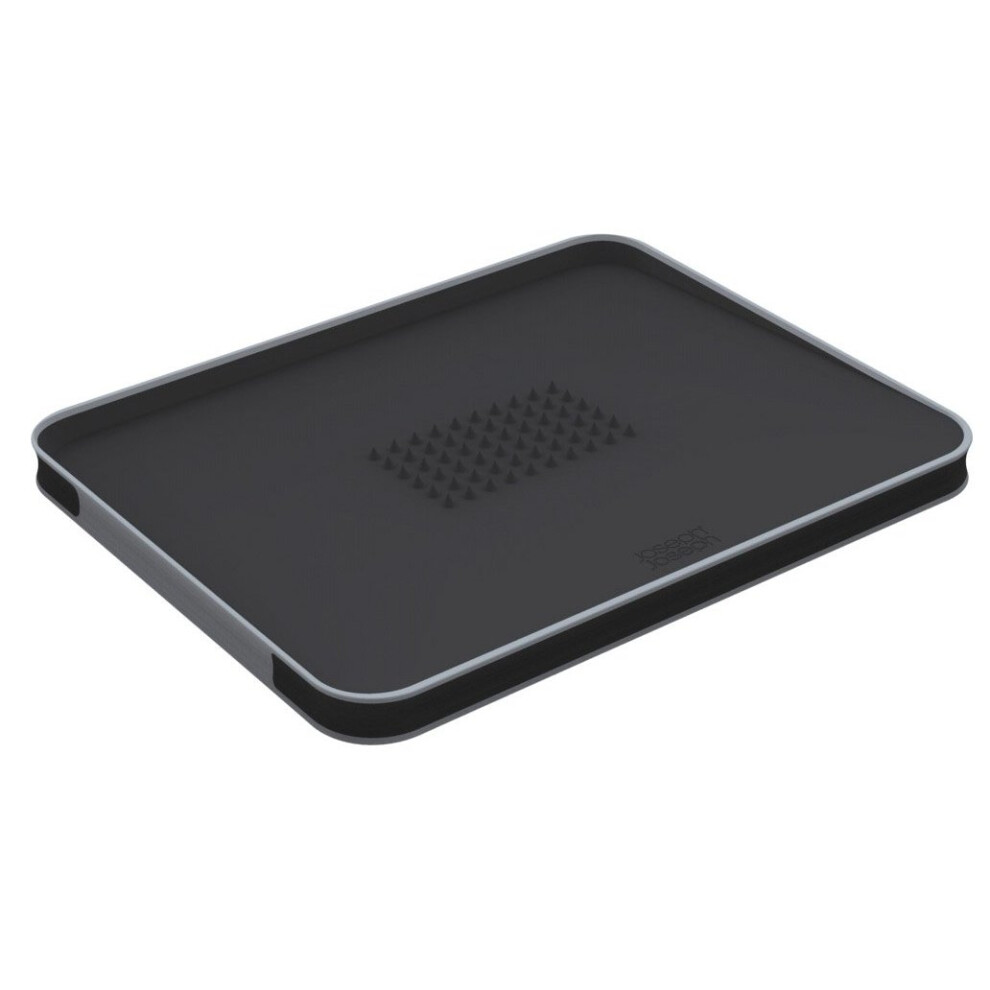 Joseph Joseph Cut and Carve Plus Chopping Board - Large, Black