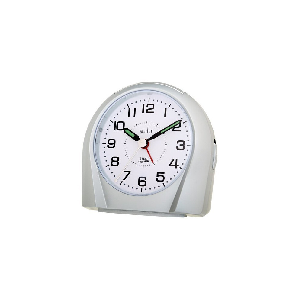 Acctim 14117 Europa Silence Tick Alarm Clock
