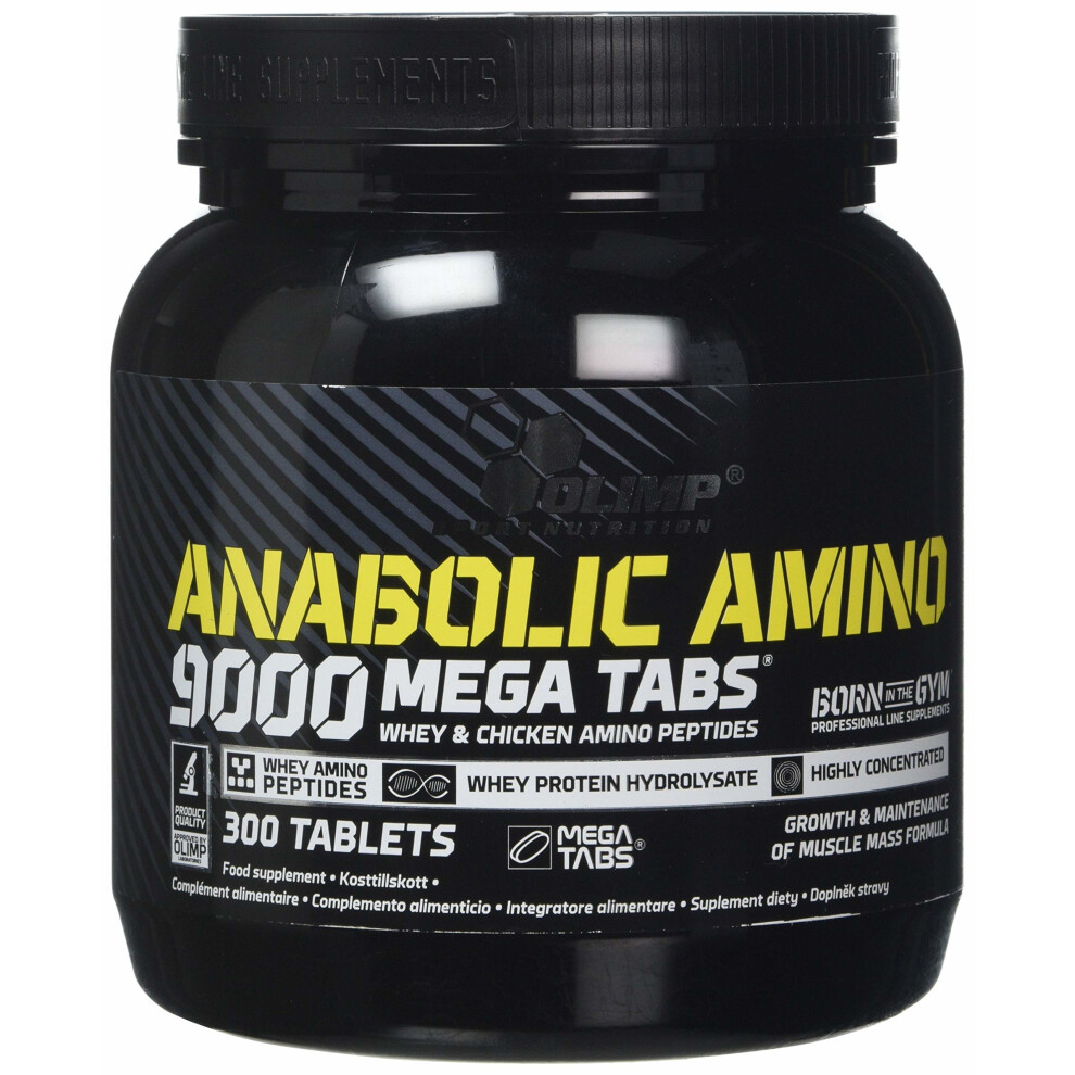 Olimp Anabolic Amino 9000 Mega Capsules - Pack Of 300 Tablets