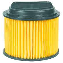 Einhell Grey 2351113 Pleated Air Filter with Cap for Einhell Vacuum Cleaners