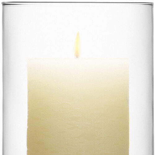 LSA International LSA International 23 cm Terrace Storm Lantern, Clear 1