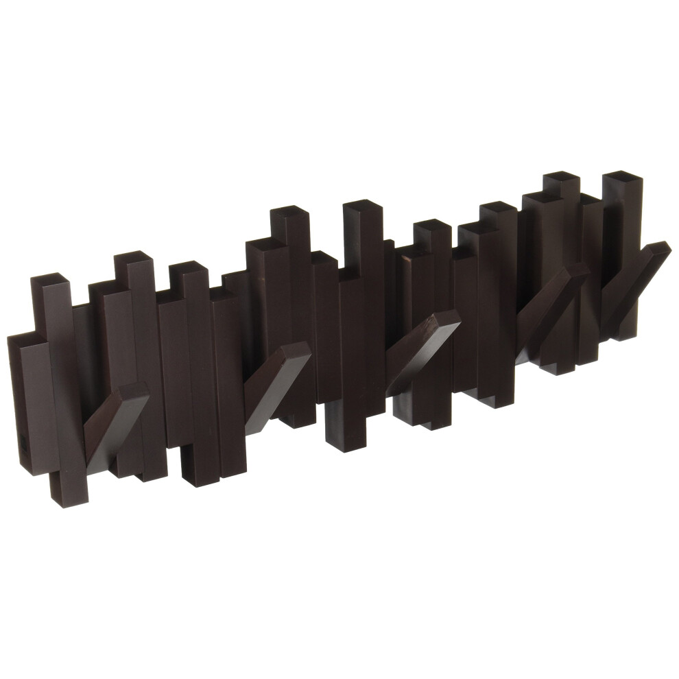 Umbra Sticks 5-Hook Wall Hook, Espresso