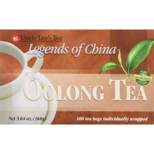 Uncle Lee's Tea, Legends of China, Thé Oolong, 100 Sachets, 5,64 oz (160 g)