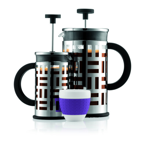 Bodum BODUM Eileen 8 Cup French Press Coffee Maker, Shiny, 1.0 l, 34 oz 1
