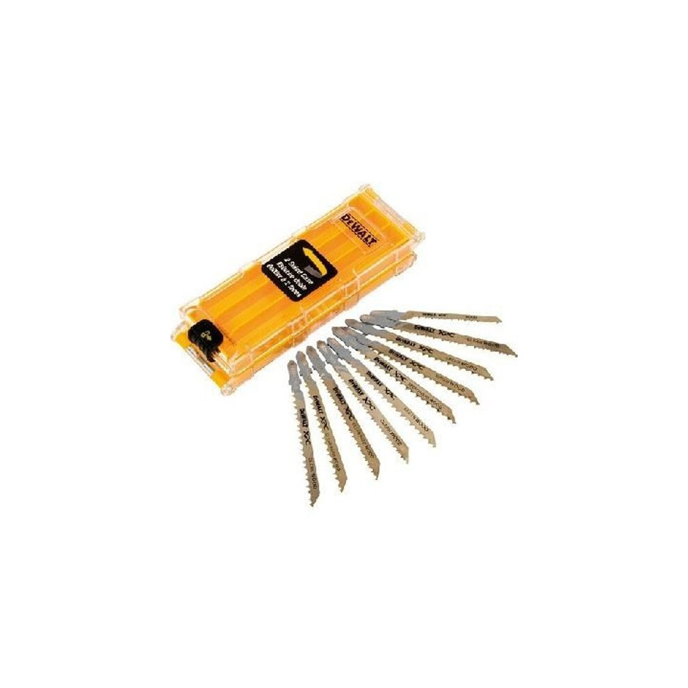 DeWalt DT2296-QZ XPC Jigsaw Blade Set (10 Pieces)