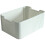 Curver Curver Style Small Rectangular Storage Basket, Vintage White, 6 Litre 1