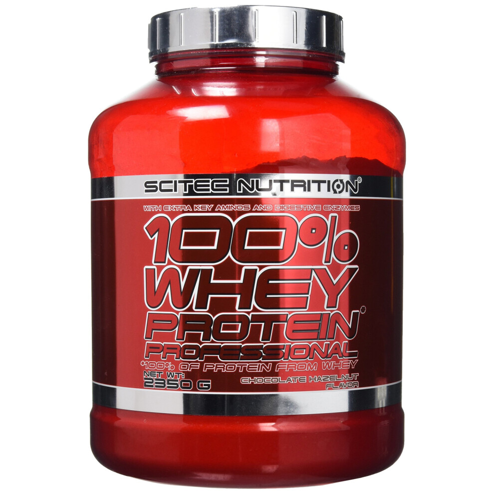 Scitec Nutrition 100% Whey Professional Protein Powder - 2350g, Chocolate Hazelnut