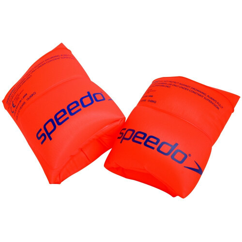 Speedo Speedo Unisex Childs Roll Up Armband, Orange, One-Size 12-60 kilograms, 2-12 years