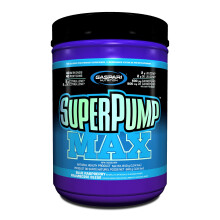 Gaspari Nutrition SuperPump MAX 640 g Blue Raspberry Pre-Workout Drink Powder